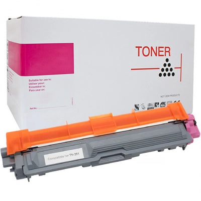 White Box Brother TN255 Magenta Toner Cartridge 2200 Pages