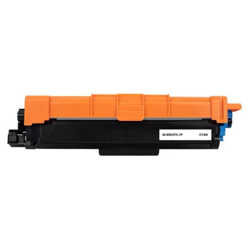 Brother TN257C Cyan Toner Cartridge Compatible 2,300 Page