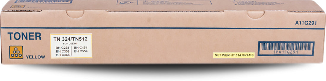 Konica Minolta TN324Y Yellow Compatible Toner Cartridge A8DA290 26,000 Print