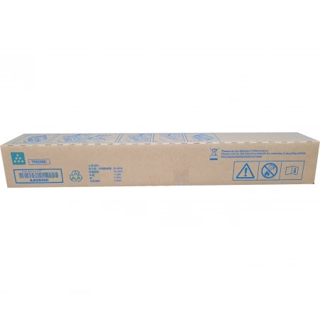 Genuine Konica Minolta TN328C / AAV8490 Cyan Toner Cartridge 28K Print Yield