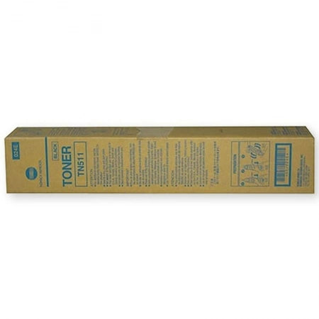 Konica Minolta Bizhub 420 421 500 501 Genuine TN511 (024B) Black Toner Cartridge - 29k Yield