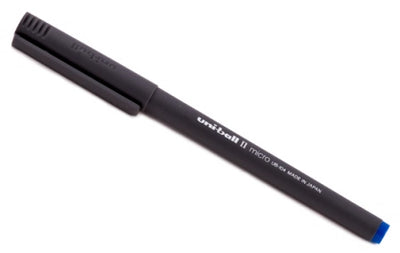 PENUniball II Micro Point Roll erball 0.5 mm Black (12 Pack )(UB104BK) (Genuine)