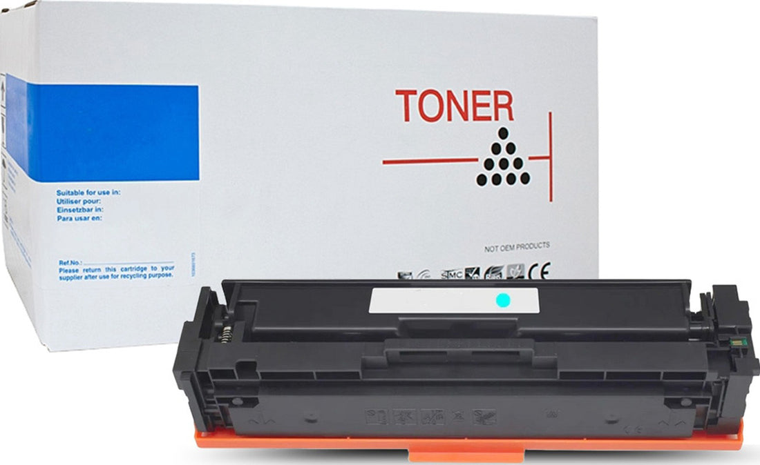 White Box HP 410X CF411X Cyan Toner Cartridge 5,000 Page