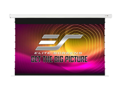 ELITE SCREENS 110" VMAX TAB TENSION 16:9 WHITE CASE