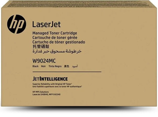 Genuine HP W9024MC Black Toner Cartridge MFP E42540f E40040dn 11,500 Page