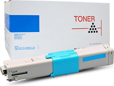White Box Premium OKI C532 / MC573 Cyan Toner Cartridge 46490611 6,000 Print