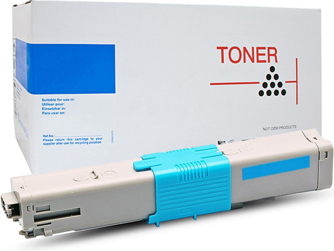 OKI New White Box C510DN Cyan Toner Cartridge 44469727 5,000 Page