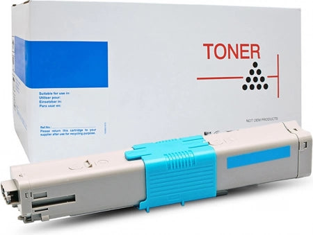 OKI New White Box C510DN Cyan Toner Cartridge 44469727 5,000 Pages