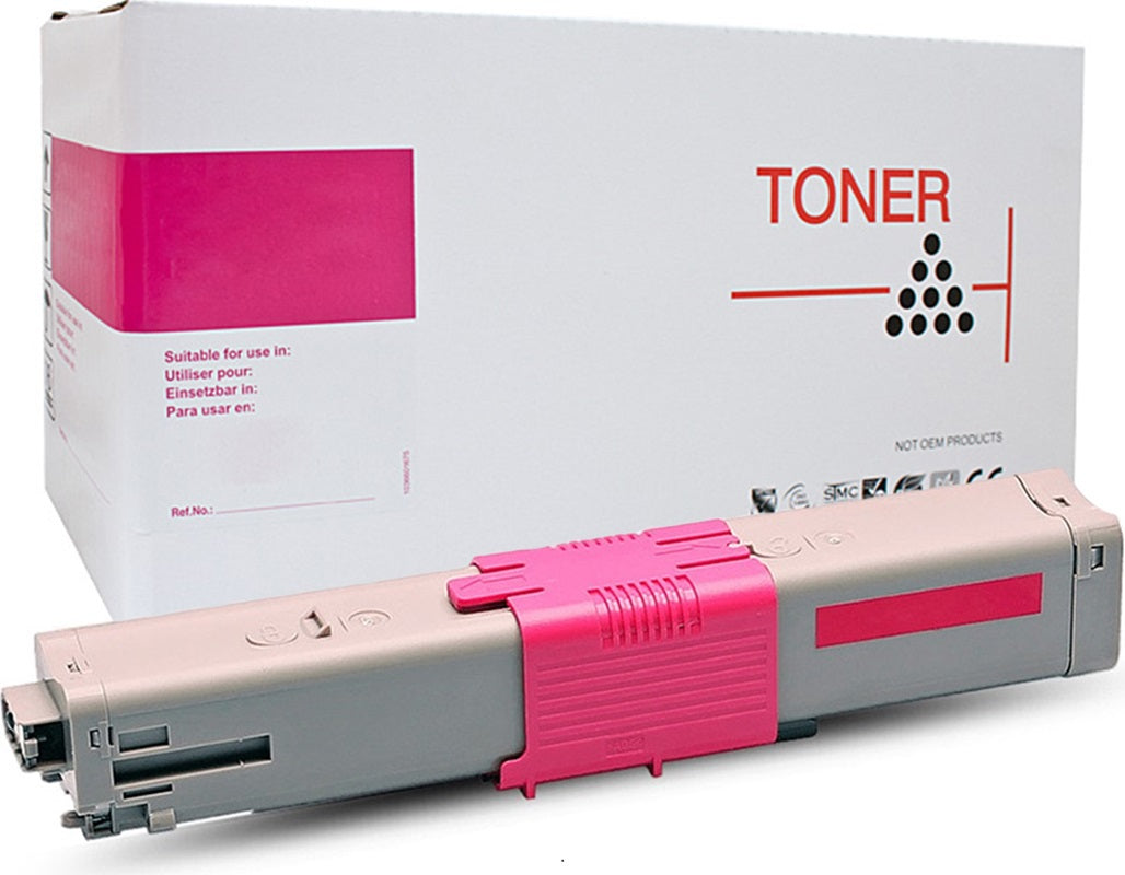 OKI New White Box C510DN Magenta Toner Cartridge 44469726 5,000 Page