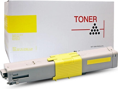 White Box OKI C332 Yellow Toner Cartridge 3,000 Prints