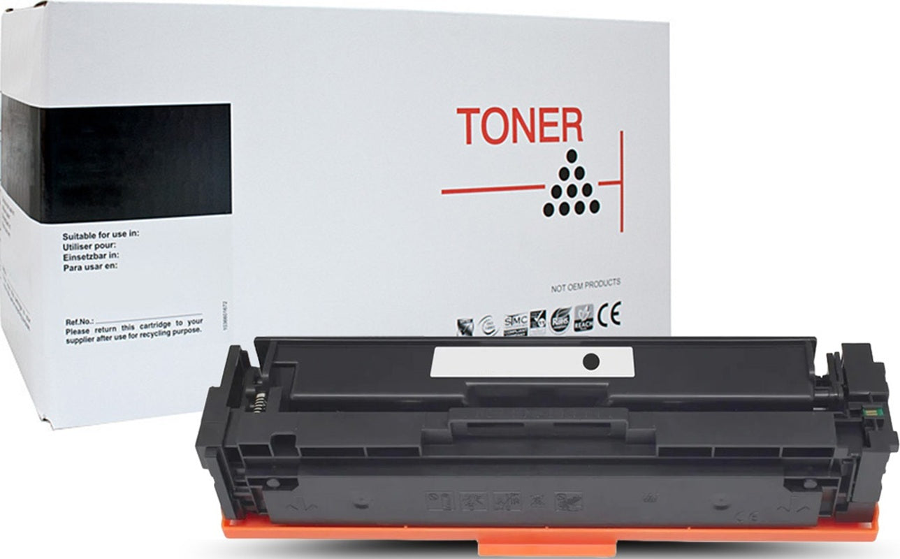 White Box HP 410X CF410X Black Toner Cartridge 6,500 Page