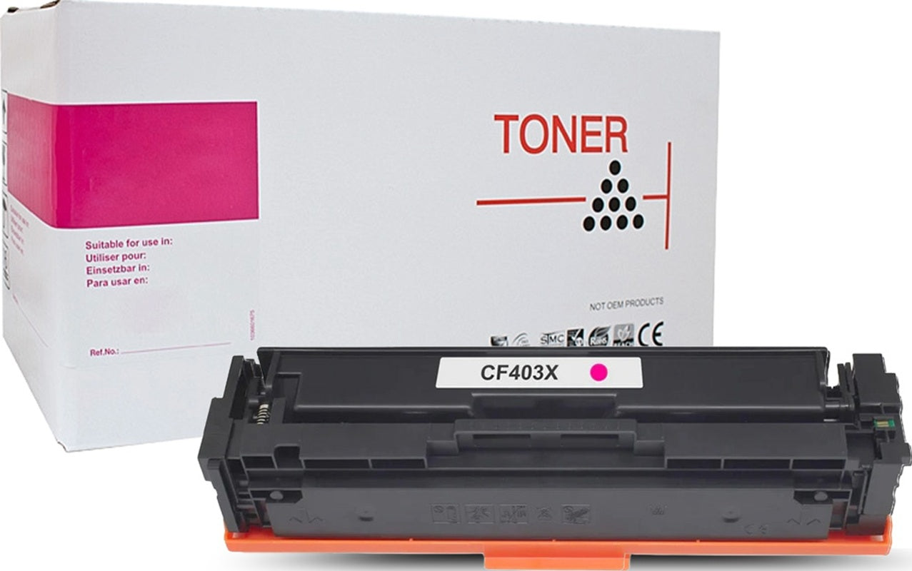 White Box HP 201X CF403X Magenta Toner Cartridge 2,300 Print