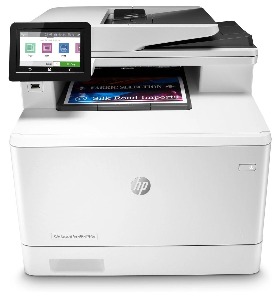 HP E47528f A4 Color LaserJet MFP Multifunction Managed Business Printer