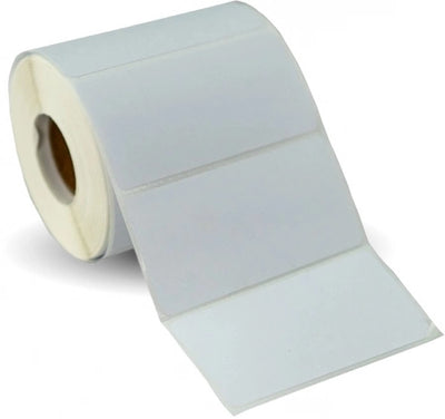 70mm X 36mm Write On White Labels - 500/Roll