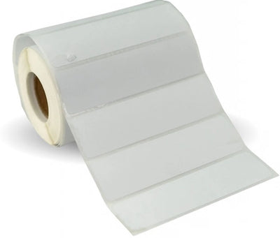 89mm X 24mm Write On White Labels - 500/Roll