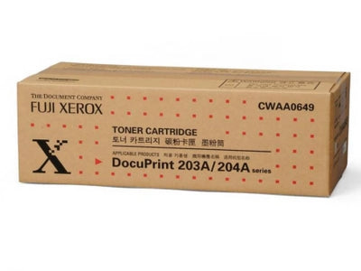 Genuine Fuji Xerox DocuPrint 203A CWAA0649 Black Toner Cartridge 2,500 Prints