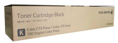 Genuine Fuji Xerox CT201243 Black Toner Cartridge Digital Color Press C75 / 700i 17,000 pages