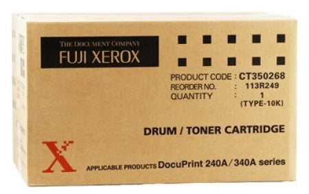 Genuine Fuji Xerox 240A CT350268 Black Toner Cartridge 10,000 Prints