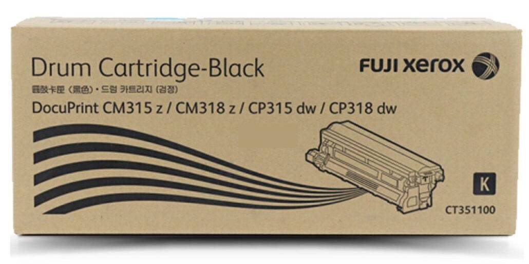 Genuine Fuji Xerox DocuPrint CP315DW Black Drum Unit CT351100 50,000 Print