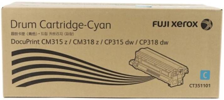 Genuine Fuji Xerox DocuPrint CP315DW Cyan Drum Unit CT351101 50,000 Print