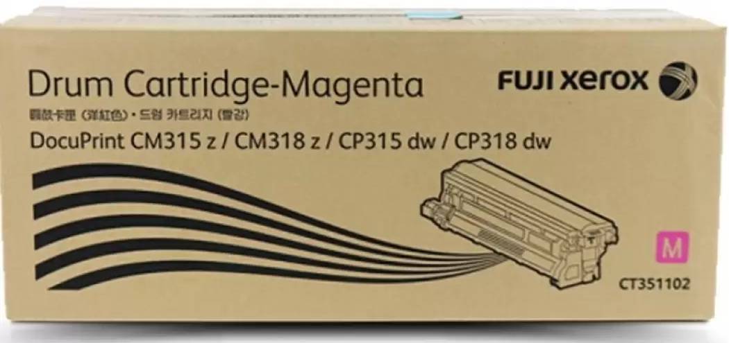 Genuine Fuji Xerox DocuPrint CP315DW Magenta Drum Unit CT351102 50,000 Print