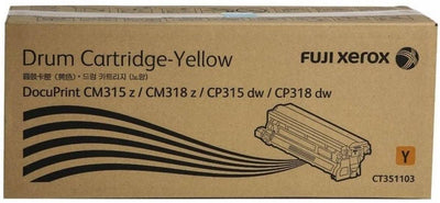 Genuine Fuji Xerox DocuPrint CP315DW Yellow Drum Unit CT351103 50,000 Print