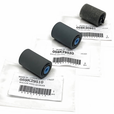 Fuji Xerox C5580 ADF Feed Roller Kit - 059K29510 Nudger Roll, 059K29520 Feed Roll, 059K30951 Separation Rol