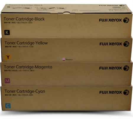 Genuine 4-Pack Fuji Xerox Toner Cartridges (CT201680-CT201683)