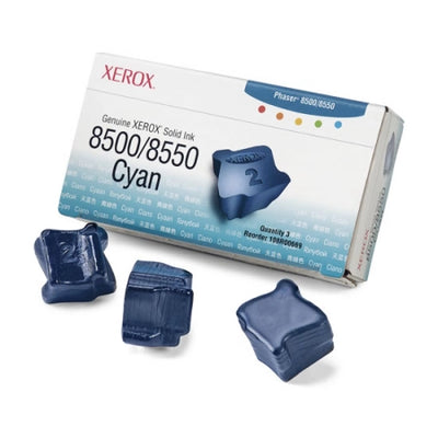Genuine Fuji Xerox 8500 108R00898 Cyan Ink Cartridge 3,000 Prints