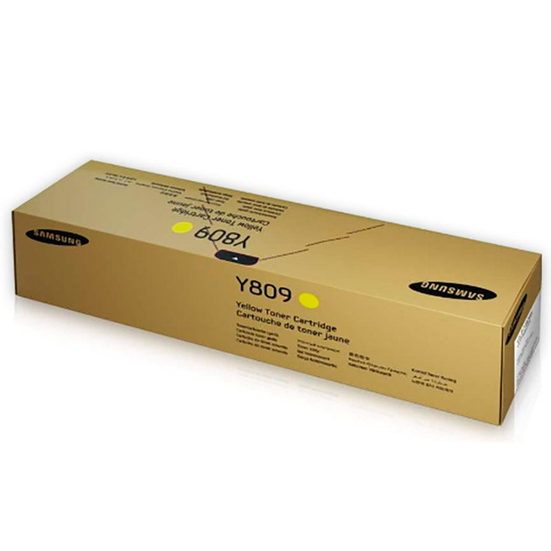 Samsung CLT-Y809S Genuine Yellow Toner Cartridge 15,000 Page