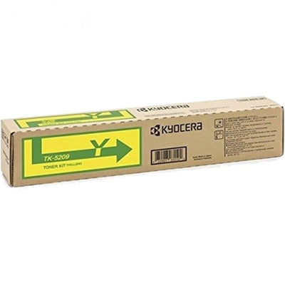 Genuine Kyocera TASKalfa 356ci TK5209Y Yellow Toner Cartridge 12,000 Prints