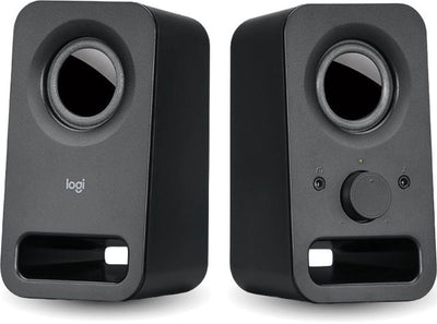 Logitech Multimedia Speakers Z150 with Stereo Sound for Multiple Devices, Black
