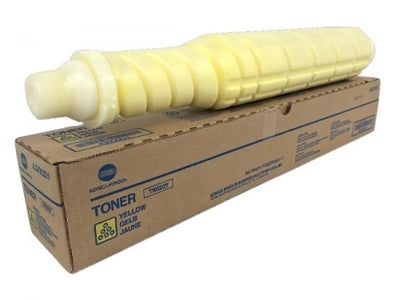 Genuine Konica Minolta TN-620Y Yellow Toner Cartridge (A3VX231) 78K Print Yield