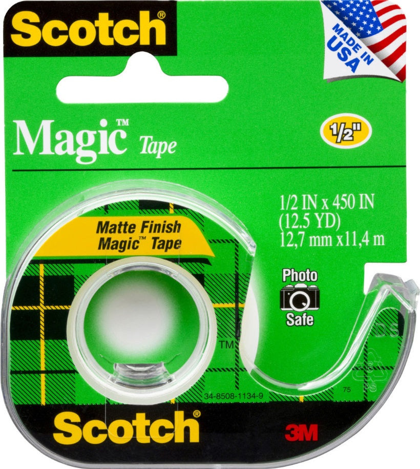 Scotch Magic Tape 105 19mm x 7.62M Pack of 12