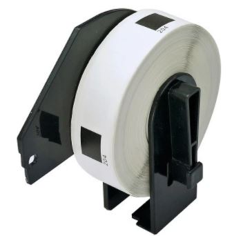 Brother DK-11204 Black Text on White Thermal Die-Cut Label Roll Compatible 400/rol