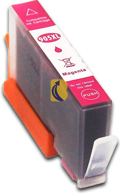 HP 905XL T6M09AA Compatible Magenta Ink Cartridge 825 Print