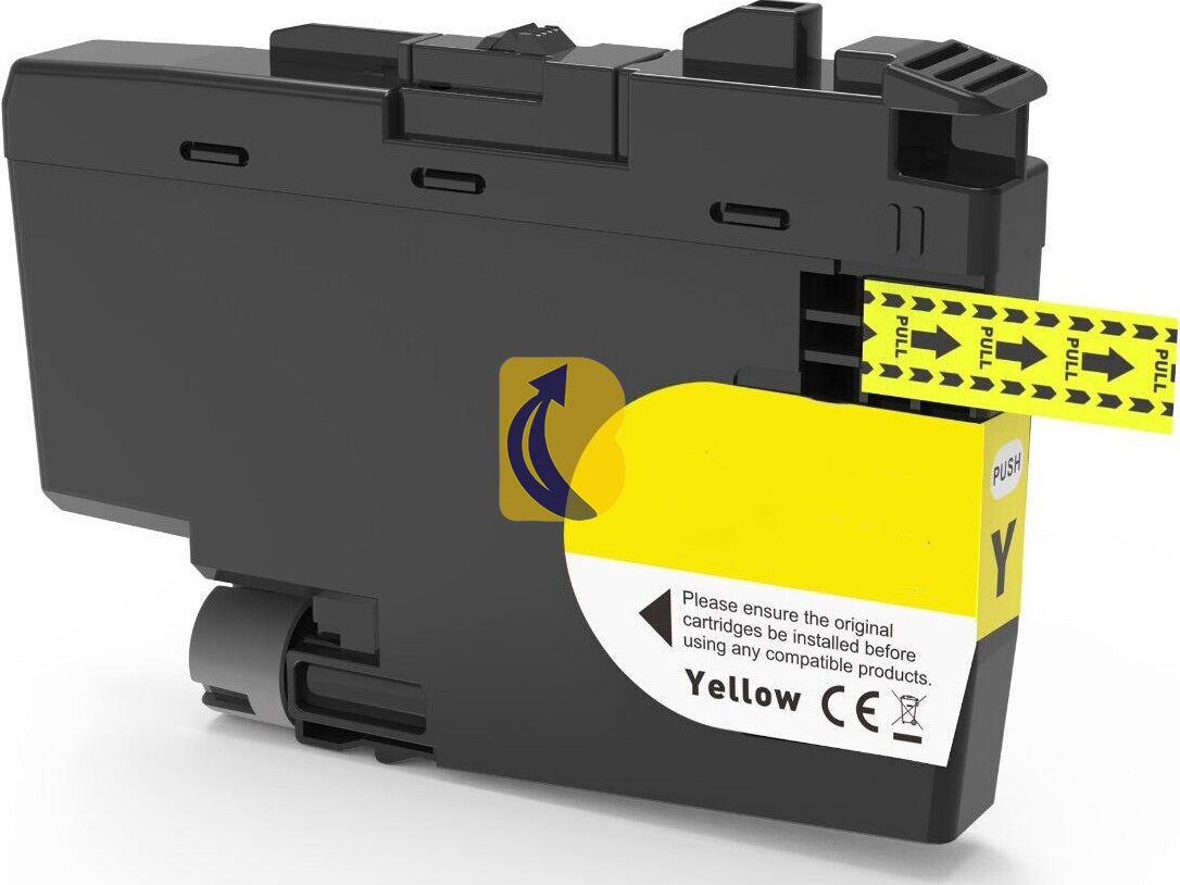Brother LC-432Y Yellow Compatible Ink Cartridge 550 Print