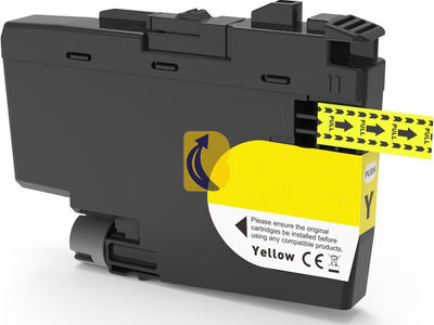Brother LC-436XLY Yellow High Capacity Compatible Ink Cartridge 5,000 Print