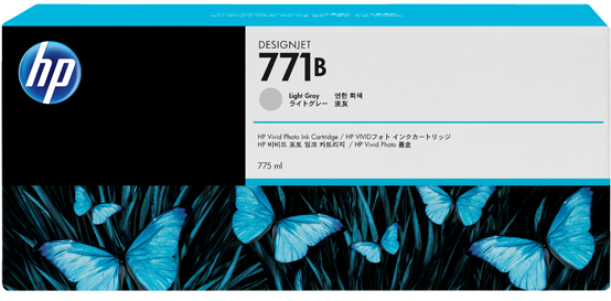 Genuine HP 771 B6Y06A Light Grey Inkjet Cartridge 775M