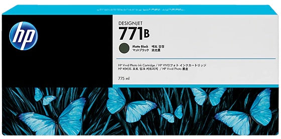 Genuine HP 771 B6X99A Matte Black Inkjet Cartridge 775ML