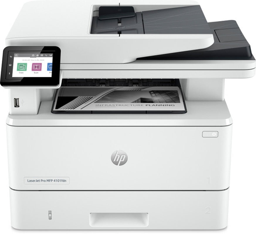HP LaserJet Pro MFP 4101fdn Mono Laser Multifunction Printer 2Z618F