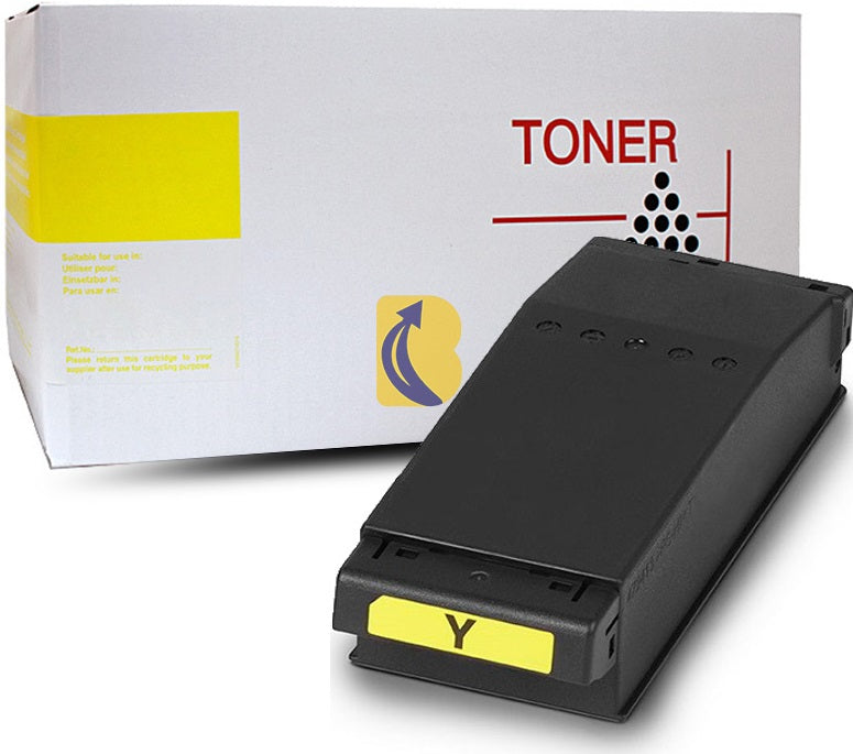White Box OKI C650DN Compatible Yellow Toner Cartridge 6,000 Print