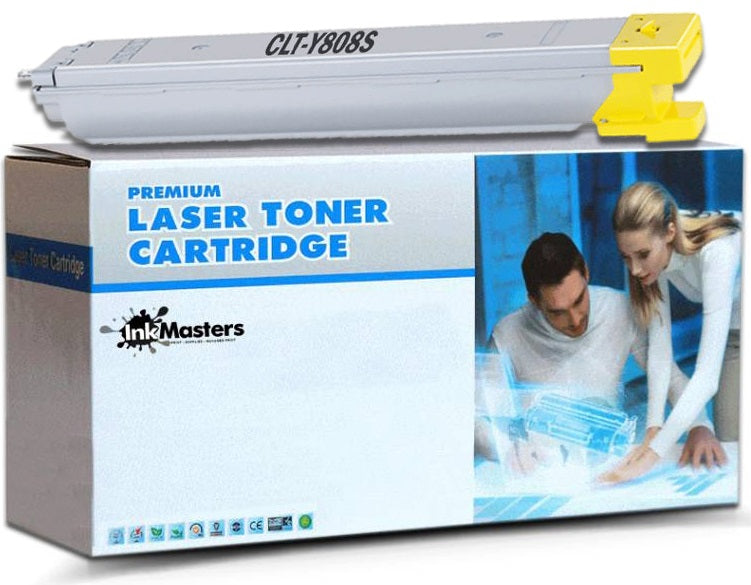 Samsung CLT-Y808 Compatible Yellow Toner SS736A 20,000 Page