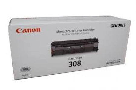 Genuine Canon CART308 Black Toner Cartridge 2,500 Prints