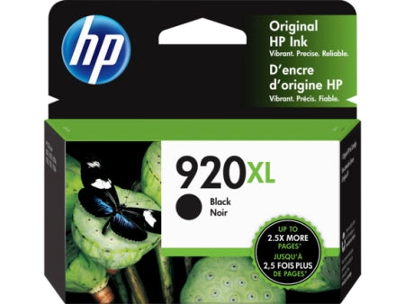 Genuine HP 920XL CD975AA Black Ink Cartridge 1200 Prints