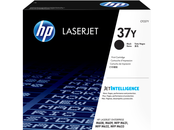 Genuine HP 37Y CF237Y Black Toner Cartridge 41,000 Page