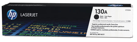 Genuine HP 130A CF350A Black Toner Cartridge 1,300 Prints