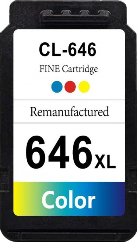 Canon CL646XL HY Tri Compatible Colour Ink Cartridge 300 Prints HIGH CAPECITY