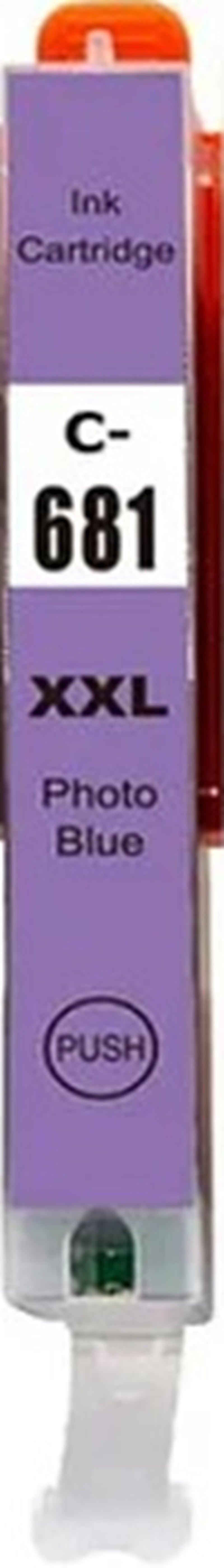 Canon CLI-681XXLPB Extra High Yield Compatible Photo Blue Ink Cartridge 760 Print