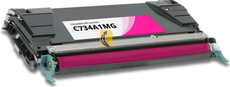Lexmark X748H1MG Magenta Compatible High Yield Toner Cartridge 10K Print Yield